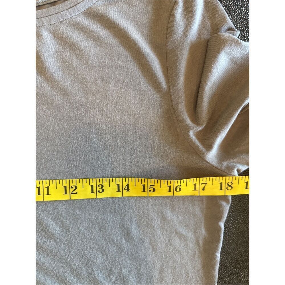 Tommy Bahama Boatneck Taupe 3/4 Sleeve T-shirt Size XS - Picture 5 of 6